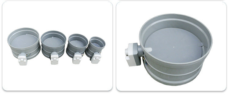 PP阻燃電動風(fēng)閥實(shí)拍圖片